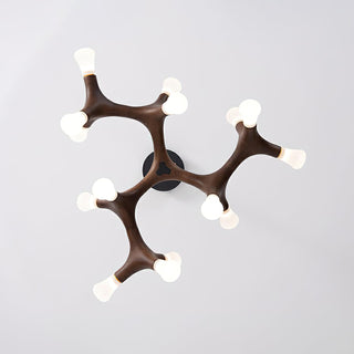 Anthesis Contemporary Wood Chandelier