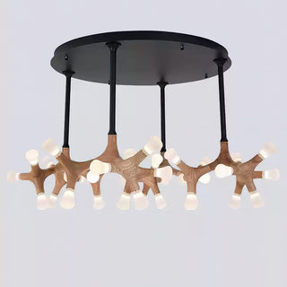 Anthesis Contemporary Wood Chandelier