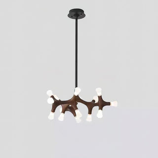 Anthesis Contemporary Wood Chandelier
