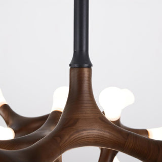 Anthesis Contemporary Wood Chandelier