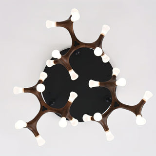 Anthesis Contemporary Wood Chandelier