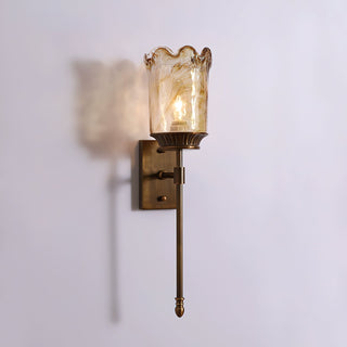 Virel Vintage Glass Wall Sconce