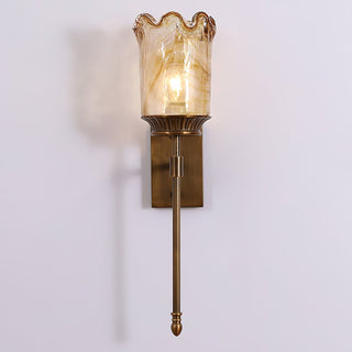 Virel Vintage Glass Wall Sconce