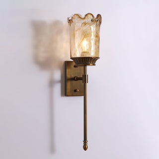 Virel Vintage Glass Wall Sconce