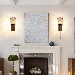 Virel Vintage Glass Wall Sconce