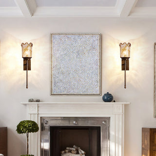 Virel Vintage Glass Wall Sconce