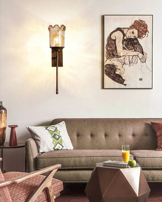 Virel Vintage Glass Wall Sconce