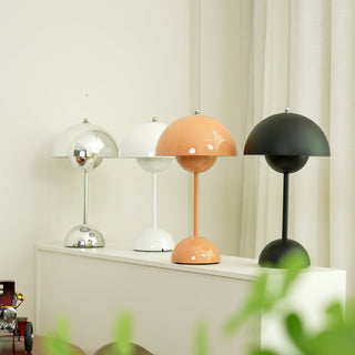 Jasper Retro Metal Mushroom Table Lamp