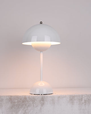 Jasper Retro Metal Mushroom Table Lamp