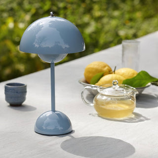 Jasper Retro Metal Mushroom Table Lamp
