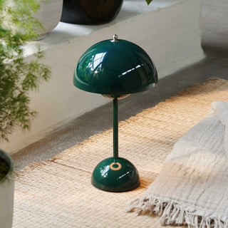 Jasper Retro Metal Mushroom Table Lamp