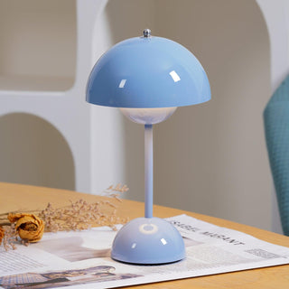 Jasper Retro Metal Mushroom Table Lamp
