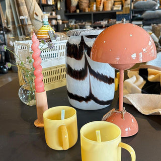 Jasper Retro Metal Mushroom Table Lamp