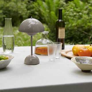 Jasper Retro Metal Mushroom Table Lamp
