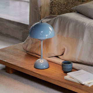 Jasper Retro Metal Mushroom Table Lamp
