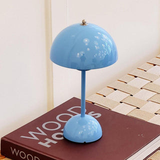 Jasper Retro Metal Mushroom Table Lamp