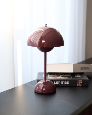 Jasper Retro Metal Mushroom Table Lamp