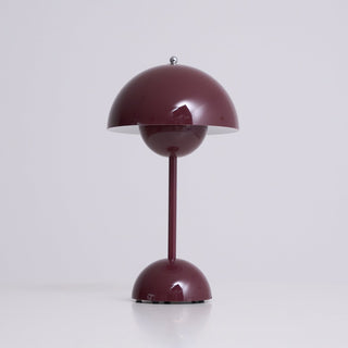 Jasper Retro Metal Mushroom Table Lamp