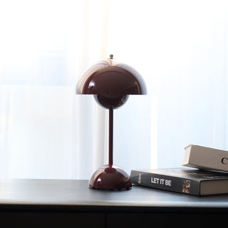 Jasper Retro Metal Mushroom Table Lamp