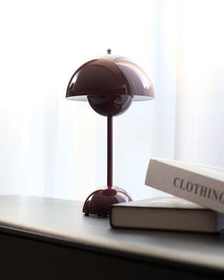 Jasper Retro Metal Mushroom Table Lamp