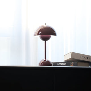 Jasper Retro Metal Mushroom Table Lamp