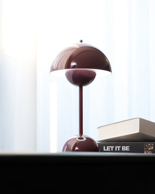 Jasper Retro Metal Mushroom Table Lamp