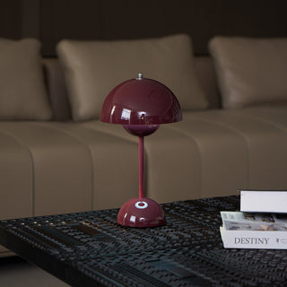 Jasper Retro Metal Mushroom Table Lamp