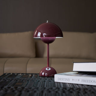 Jasper Retro Metal Mushroom Table Lamp