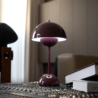 Jasper Retro Metal Mushroom Table Lamp