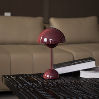Jasper Retro Metal Mushroom Table Lamp