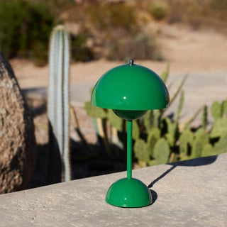 Jasper Retro Metal Mushroom Table Lamp