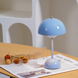 Jasper Retro Metal Mushroom Table Lamp