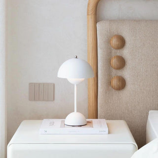 Jasper Retro Metal Mushroom Table Lamp