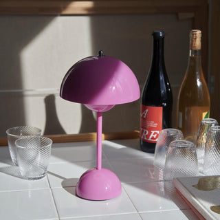 Jasper Retro Metal Mushroom Table Lamp