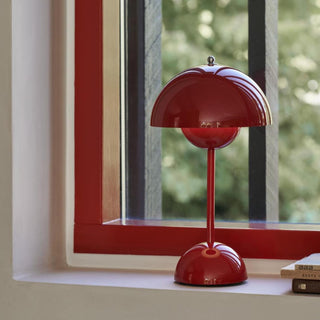 Jasper Retro Metal Mushroom Table Lamp
