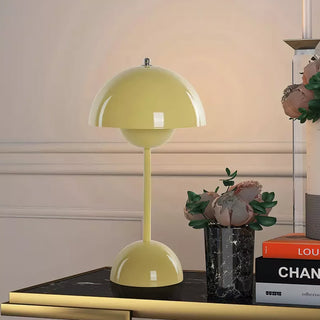 Jasper Retro Metal Mushroom Table Lamp