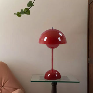 Jasper Retro Metal Mushroom Table Lamp