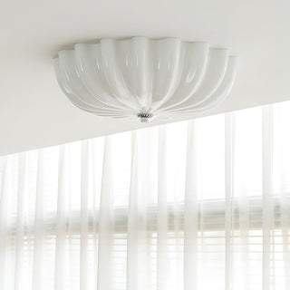 Flowers Curse Minimalist Glass Ceiling Light