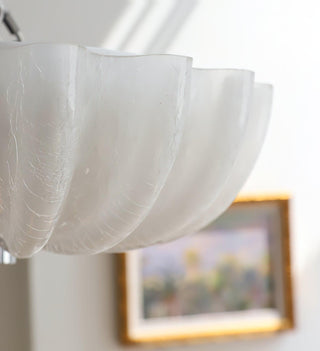 Flowers Curse Minimalist Glass Ceiling Light