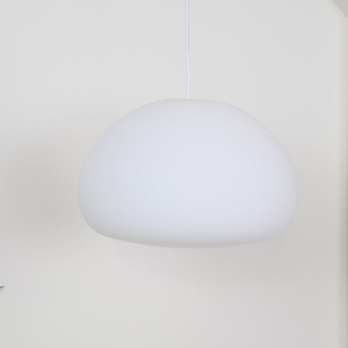 Lila Organic Ceramic Pendant Light