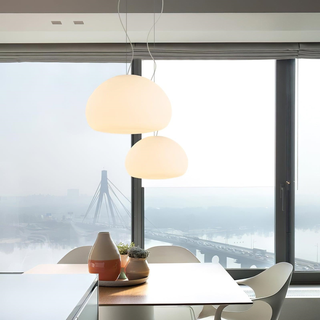 Lila Organic Ceramic Pendant Light