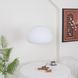 Lila Organic Ceramic Pendant Light