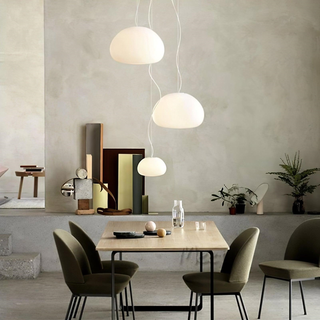 Lila Organic Ceramic Pendant Light