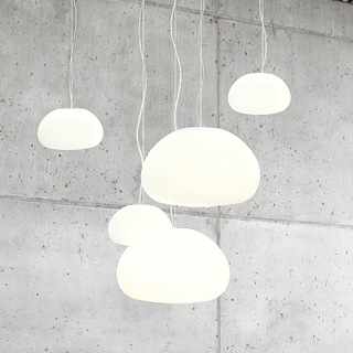 Lila Organic Ceramic Pendant Light
