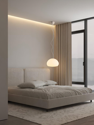 Lila Organic Ceramic Pendant Light