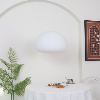Lila Organic Ceramic Pendant Light