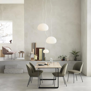 Lila Organic Ceramic Pendant Light