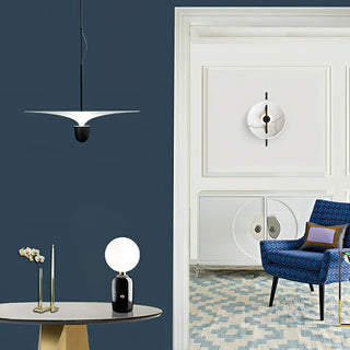 Flying Saucer Minimalist Iron Pendant Light