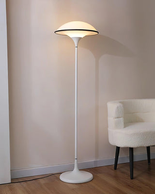 Foggy Saucer Minimalist Acrylic Floor Light