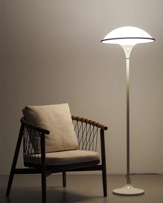 Foggy Saucer Minimalist Acrylic Floor Light